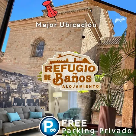 Appartement Refugio De Banos à Baños de la Encina Extérieur photo